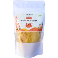 kii-baa® organic Natural Sponge Wash naravna morska goba za umivanje 10-12 cm 1 kos