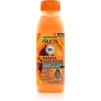 Garnier Fructis Papaya Hair Food Regenierendes Shampoo für beschädigtes Haar 350 ml