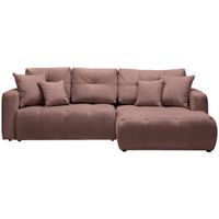 Hom`in ROHOVÁ SEDACIA SÚPRAVA, textil, hnedá