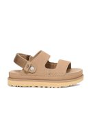 UGG Semišové šľapky UGG Goldenstar Glide