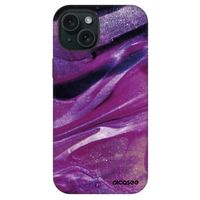 Fashion Case MagSafe pre Apple iPhone 15 - Purple glitter