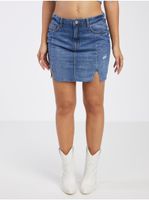 Blue women's denim skirt Noisy May April - Women's