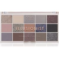 MUA Makeup Academy Professional 15 Shade Palette Lidschattenpalette Farbton Illusionist 12 g