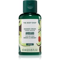 The Body Shop Avocado Shower Cream зволожуючий гель для душу з авокадо 60 мл