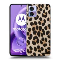 Silikónový prehľadný obal pre Motorola Edge 30 Neo - Brown Tiger