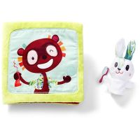 Lilliputiens Dentist Book Little Rabbit εκπαιδευτικό βιβλίο δραστηριοτήτων με έντονα χρώματα 6 m+ 1 τμχ