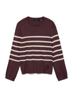 VERO MODA Pulover 'VMSABA'  bež / boja vina