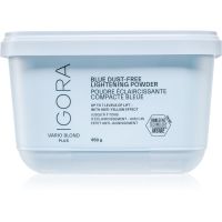 Schwarzkopf Professional IGORA Vario Blond Blue Dust-Free Lightening Powder osvetljevalec z vsebnostjo gline za blond lase 450 g