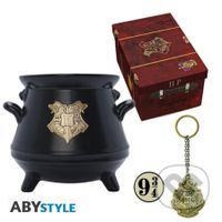 Harry Potter Darčekový set (Hrnček, Kľúčenka, Odznak)