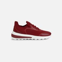 Red women's sneakers Geox Spherica Actif A - Women's
