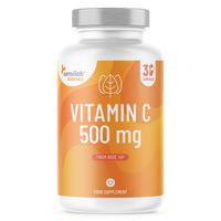 Essentials Vitamin C 500 mg hochdosiert – vegan, 30 Kapseln