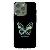 Silikónový prehľadný obal pre Apple iPhone 13 Pro - Diamanty Blue