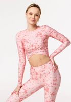 Bittersweet Paris Woman's Gaia Longsleeve Top GLT-C-Print BSP1451