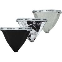 Reebok TANGA BRIEF ISLA 3pk Дамски бикини, черно, размер