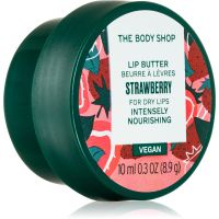 The Body Shop Strawberry Lip Butter pflegende Butter für die Lippen 10 ml