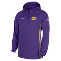 Nike Dri-FIT NBA Los Angeles Lakers Zoned 1/4-Zip Hoodie Field Purple - Pánske - Mikina Nike - Fialové - HM7057-504 - Veľkosť: L