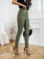 Cocomore khaki leggings cmgLG1267.R69