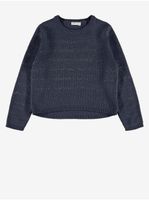 Dark blue girl's sweater name it Ronna - unisex