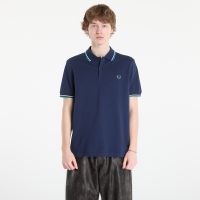 T-shirt FRED PERRY Twin Tipped Fred Perry Shirt Tnsbl/ Snow White/ Dpmt M