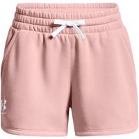 Under Armour RIVAL FLEECE SHORT Дамски къси шорти, розово, размер