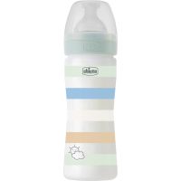 Chicco Well-being Colors пляшечка для годування Boy 2 m+ 250 мл