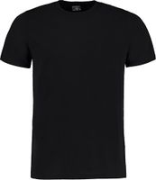 Kustom Kit Módní tričko ze směsového materiálu Barva: Černá, Velikost: 4XL K504