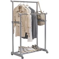 Carryhome POJAZDNÝ STOJAN NA ODEVY