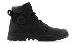 Palladium Pampa Sport Cuff Waterproof Shearling Unisex - Încălțăminte Palladium - Negru - 72992-001-M-6 - Size: 6