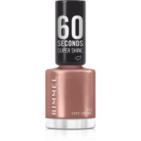 Rimmel 60 Seconds Super Shine Nagellack Farbton 111 Café Creme 8 ml