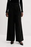 Weekend Max Mara pantaloni de lână ADELFI