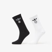 Κάλτσες adidas Football Embroidered Crew Socks 2 Pairs White/ Black M