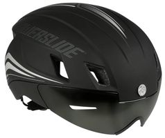 Prilba Powerslide Wind Matt Black, čierna, 52-59cm