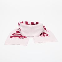 Palm Angels Kids Logo Knit Scarf Rose Pink/ Brick Red Universal