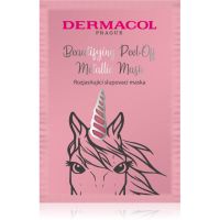 Dermacol Beautifying Peel-Off Metallic Mask zlupovacia maska pre rozjasnenie pleti 15 ml