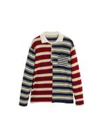 Desigual Sweater majica  morsko plava / crvena / bijela