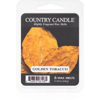 Country Candle Golden Tobacco illatos viasz aromalámpába 64 g