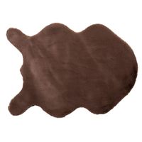 UMELÁ KOŽUŠINA, 55/80 cm, hnedá