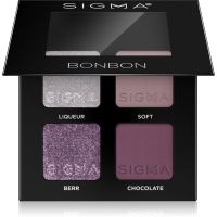 Sigma Beauty Quad paleta senčil za oči odtenek Bonbon 4 g