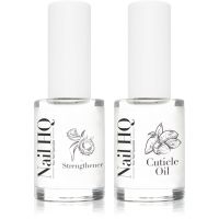 Nail HQ Strengthener & Cuticle Oil Duo набір для нігтів та кутикули