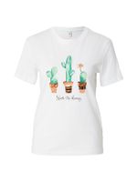 ONLY Majica 'ONLKITA'  bronca / menta / bijela