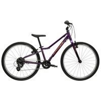 Ultra lehké dětské kolo Kross Liftie 24" - model 2026 • 130-150 cm • 8 kg 11" (130-150 cm) fialová/měď/lesk