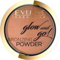 Eveline Cosmetics Glow & Go bronzujúci púder odtieň 02 8,5 g