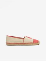 Růžovo-krémové dámské espadrilky Michael Kors Kendrick