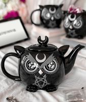 Teekanne - KILLSTAR - Owl - Schwarz