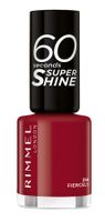 Rimmel London 60 Seconds Super Shine Nail Polish - 314 Fiercely