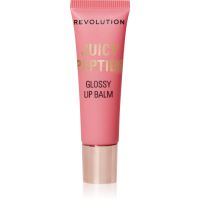Makeup Revolution Juicy Peptide Lip Balm балсам за устни с пептиди цвят Shimmer Mai Tai Pink 8 мл.