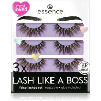 essence Lash Like a Boss umetne trepalnice ugodno pakiranje 02 Limitless 3x2 kos