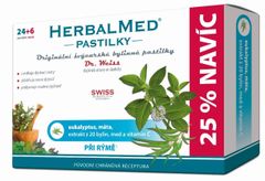 Simply You HerbalMed pastilky Dr. Weiss pri nádche 24 pastiliek + 6 pastiliek ZADARMO