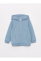 LC Waikiki Hooded Long Sleeve Baby Boy Zipper Sweatshirt