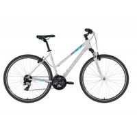 Dámské crossové kolo KELLYS CLEA 30 28" 7.0 S (17", 155-170 cm) White